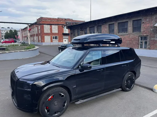 ENROAD Nomadix Pro XXL 600-E на Audi A4 allroad — дополнительный ракурс автомобиля с установленным автобоксом