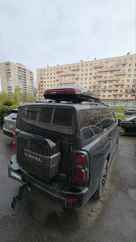 ENROAD Nomadix Pro XL Slim 400 на Haval h9 — вид автомобиля с установленным автобоксом