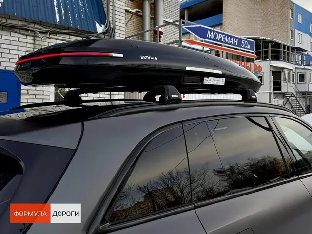 ENROAD Nomadix Pro XL Slim 400 на Lixiang L7 — общий ракурс автомобиля с установленным автобоксом