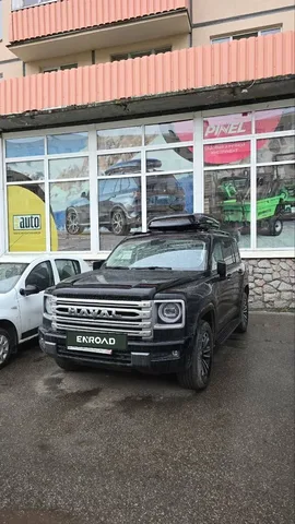ENROAD Nomadix Pro XL Slim 400 на Haval h9 — вид автомобиля с установленным автобоксом, другой ракурс