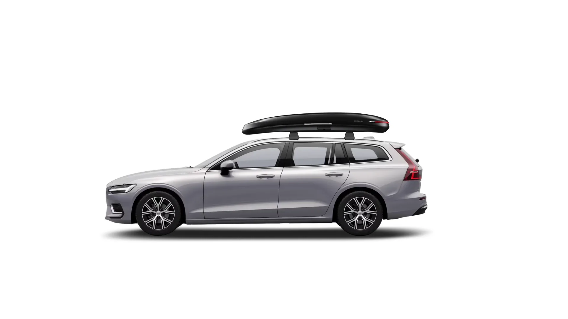 Бокс на крышу Volvo V60 — ENROAD Nomadix Pro XXL Slim 450-E