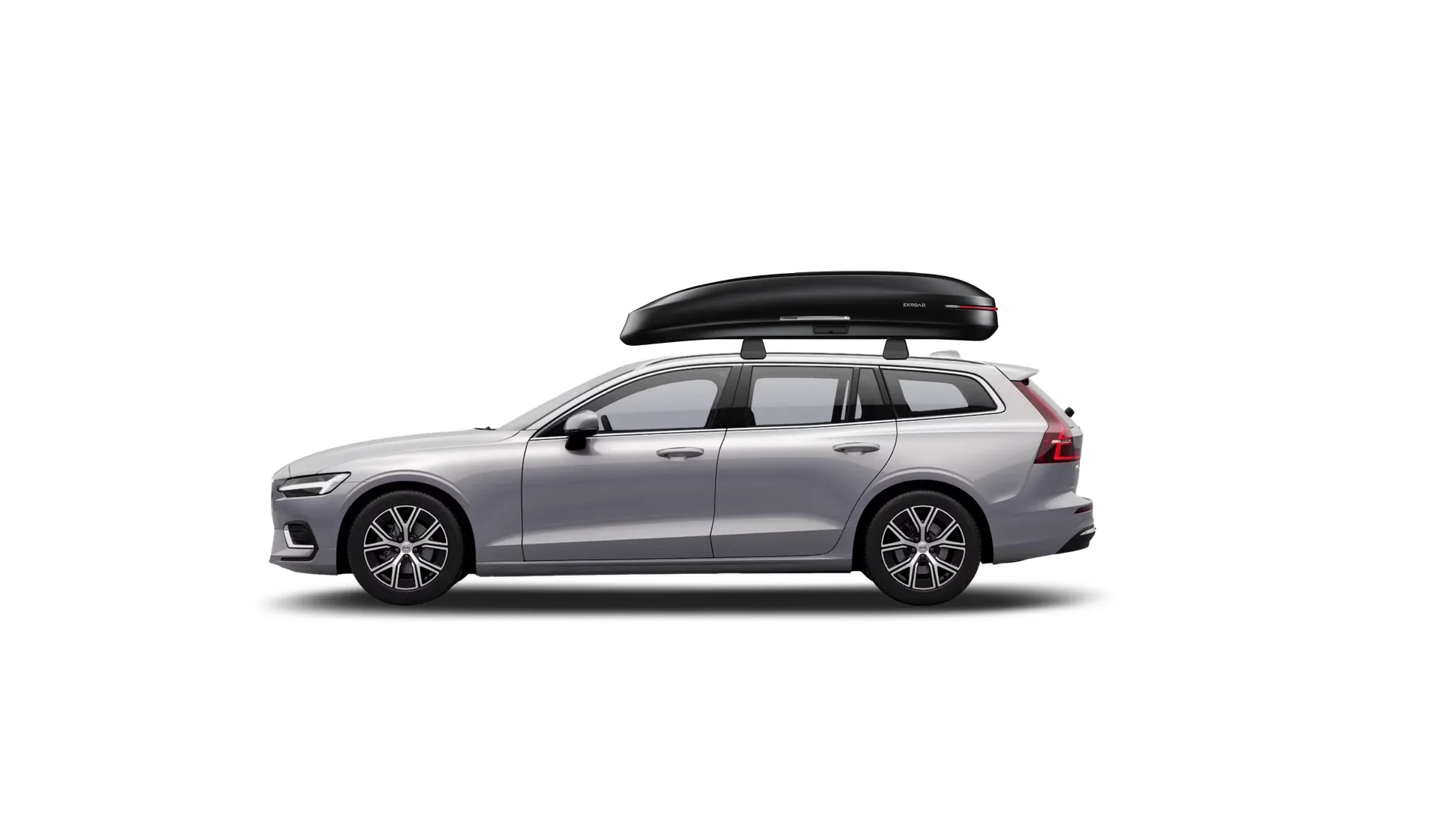 Бокс на крышу Volvo V60 — ENROAD Nomadix Pro XXL 600-E
