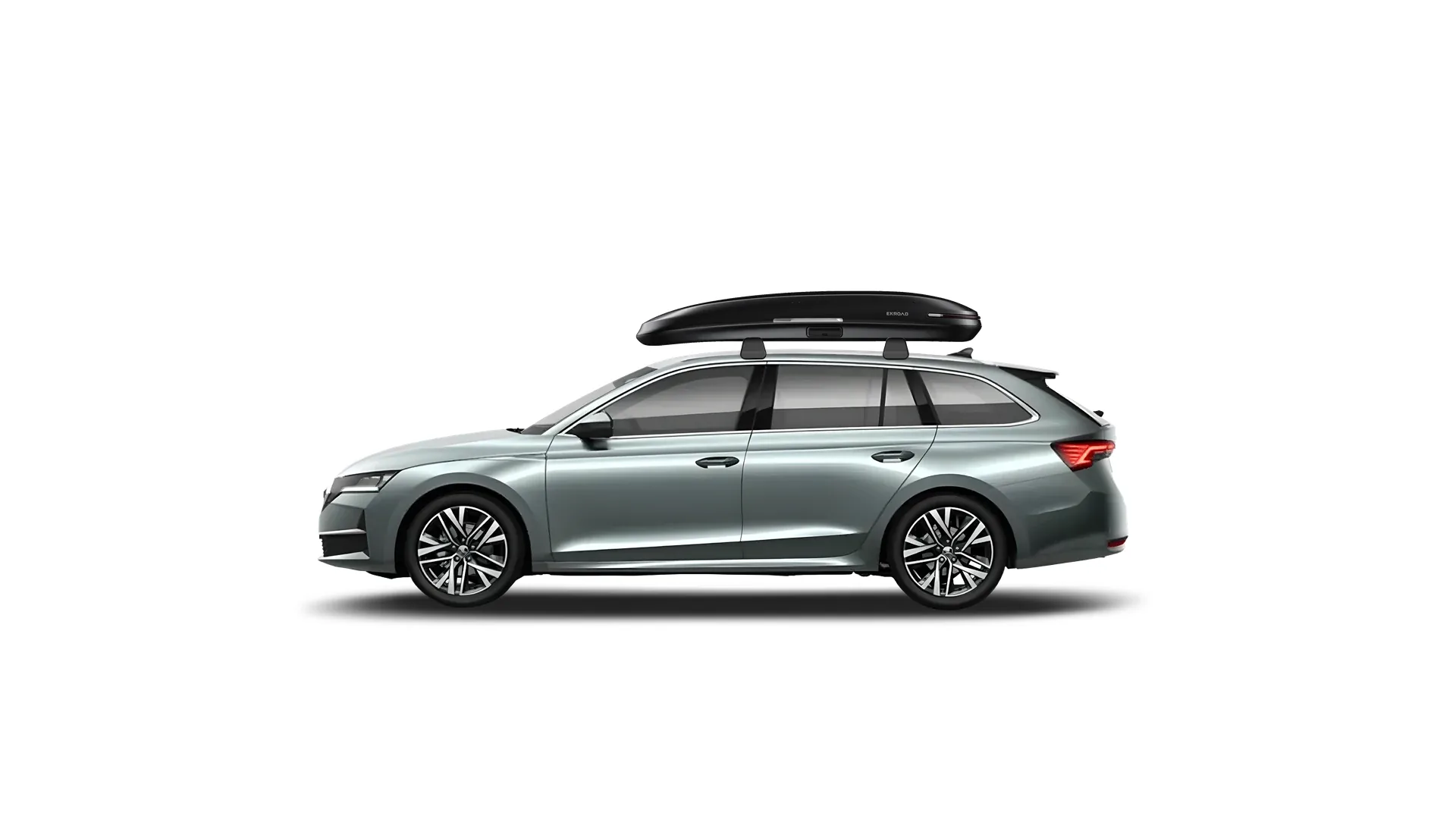 Бокс на крышу Škoda Octavia Combi — ENROAD Nomadix Pro XL Slim 400