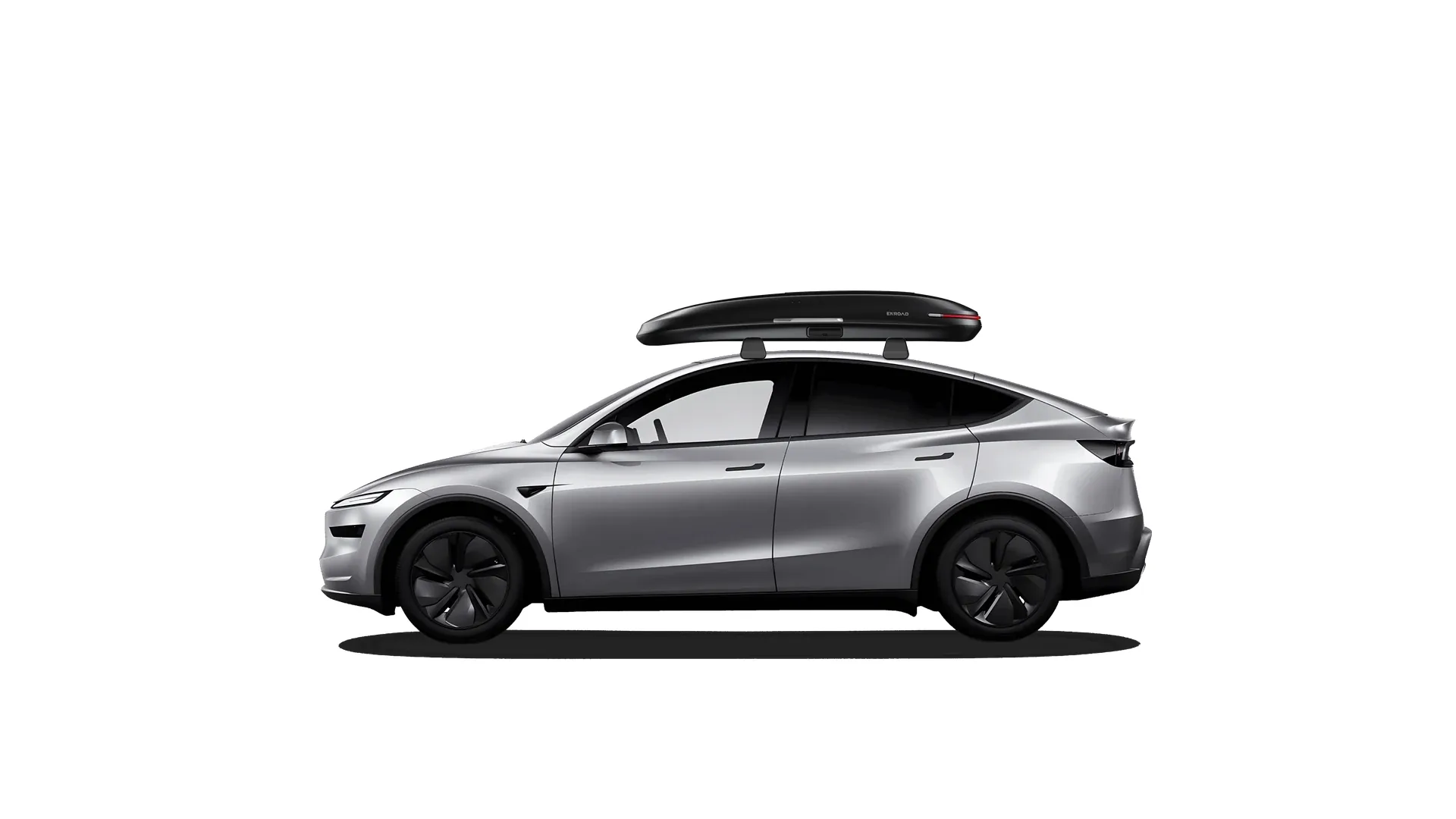 Бокс на крышу Tesla ModelY-2025 — ENROAD Nomadix Pro XL Slim 400-E