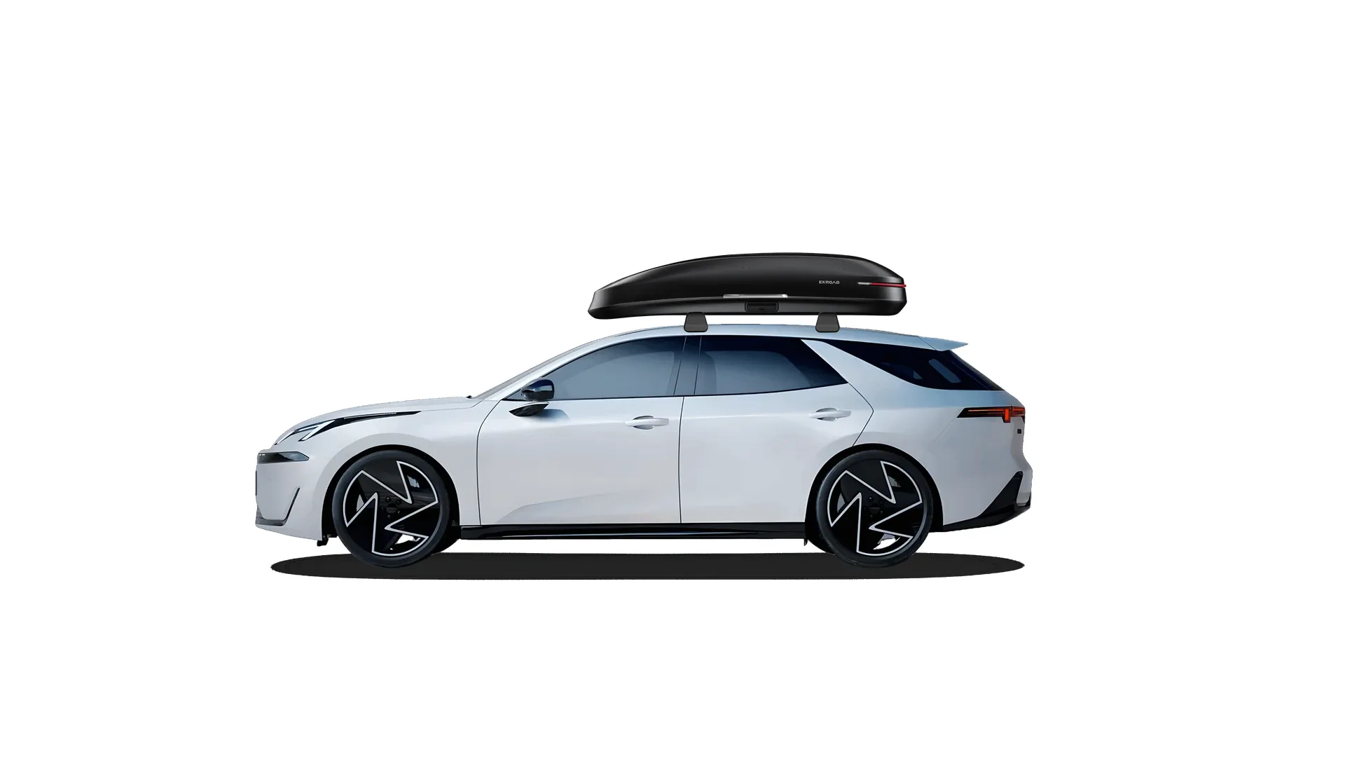 Бокс на крышу LYNK & CO 07 Wagon — ENROAD Nomadix Pro XL 500-E