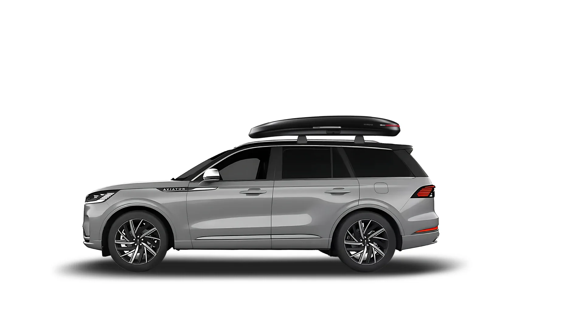 Бокс на крышу Lincoln Aviator — ENROAD Nomadix Pro XXL Slim 450-E