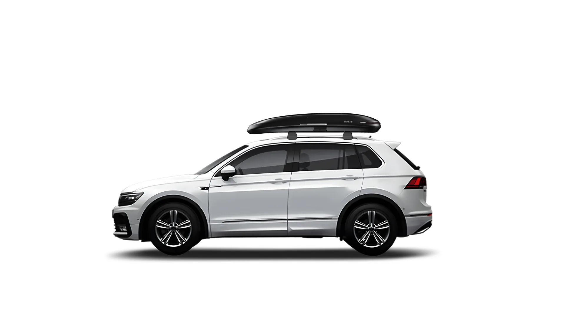 Бокс на крышу Volkswagen Tiguan — ENROAD Nomadix Pro XL Slim 400