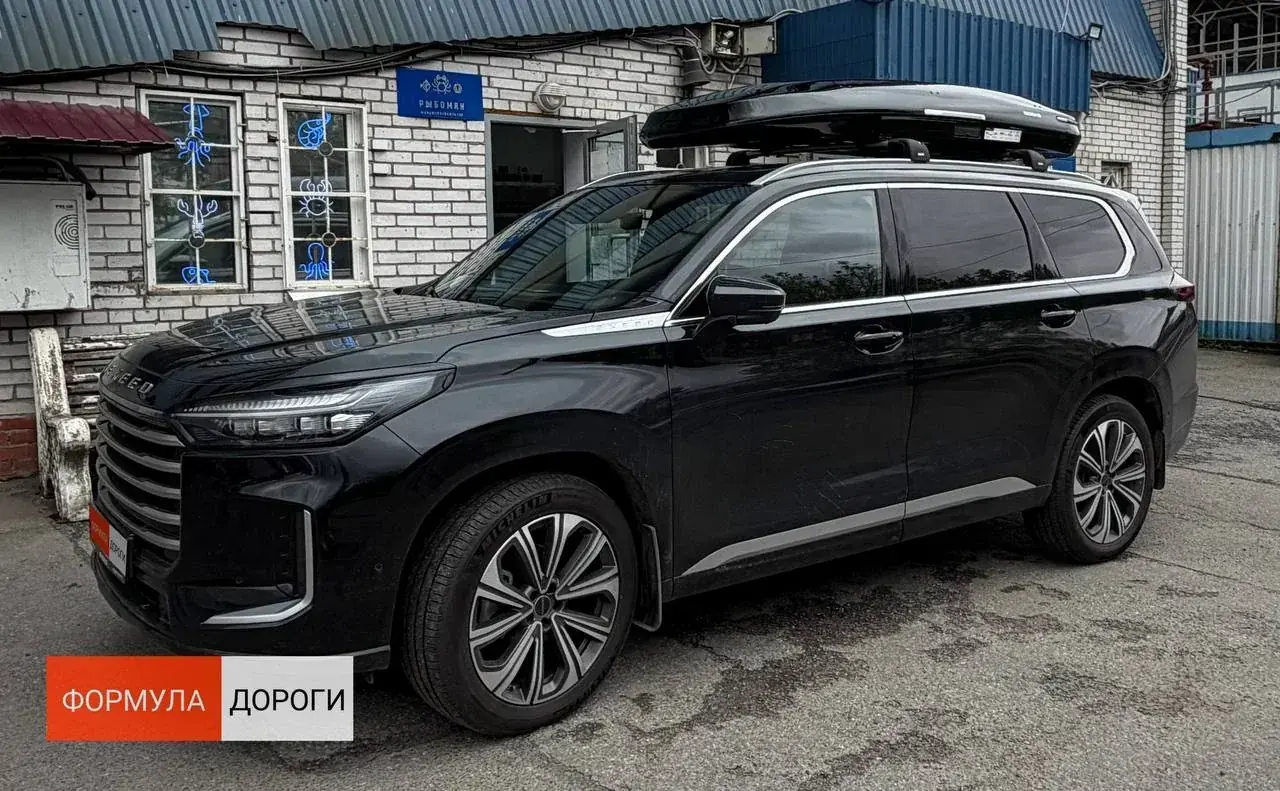 Установка автобокса ENROAD на Exeed VX в магазине Формула Дороги