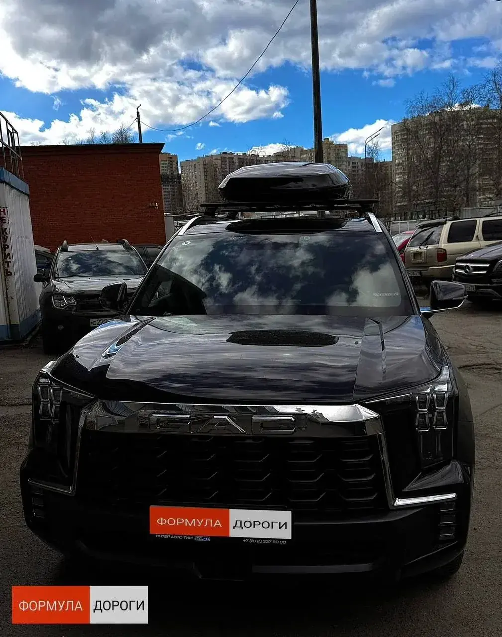 Установка автобокса ENROAD на Gac GS8 в магазине Формула Дороги