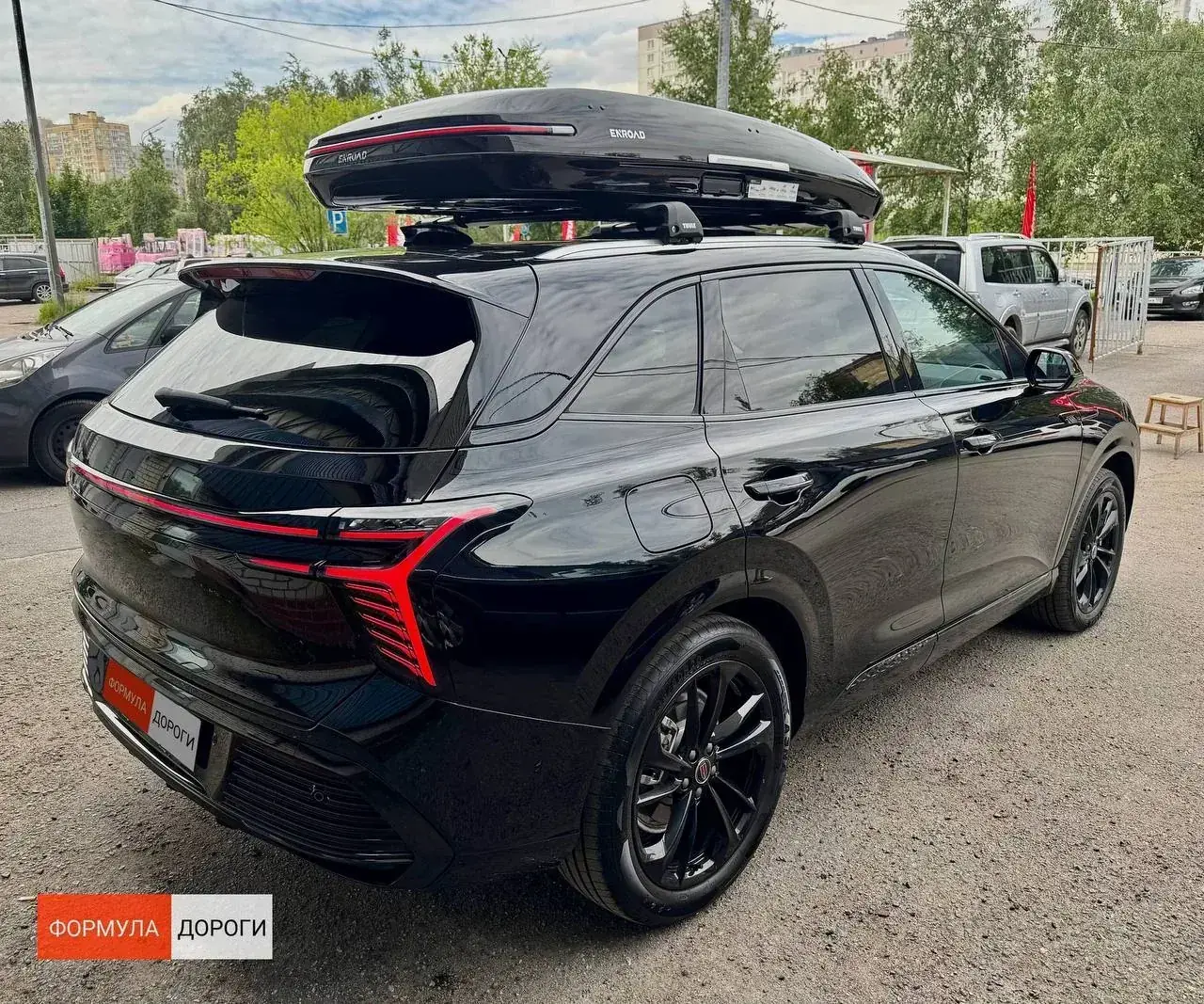 Установка автобокса ENROAD на Hongqi HS3 в магазине Формула Дороги