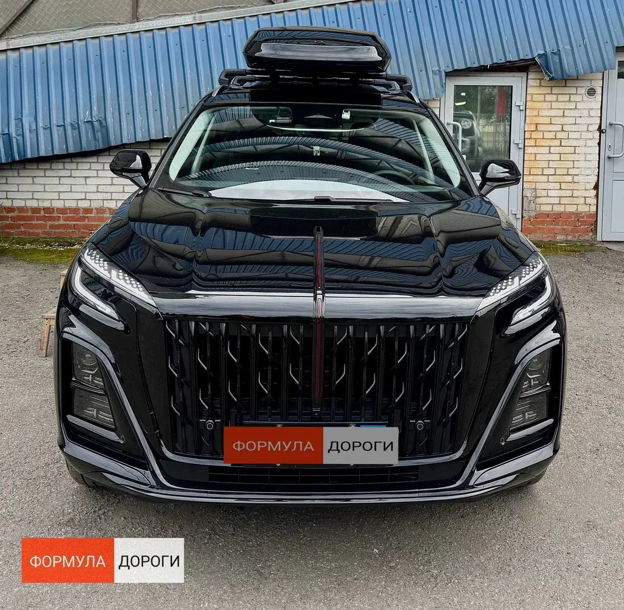 Установка автобокса ENROAD на Hongqi HS3 в магазине Формула Дороги