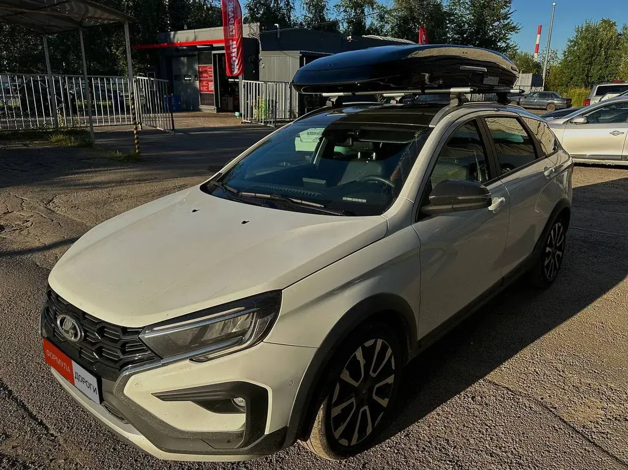 Установка автобокса ENROAD на Lada VESTA SW в магазине Формула Дороги