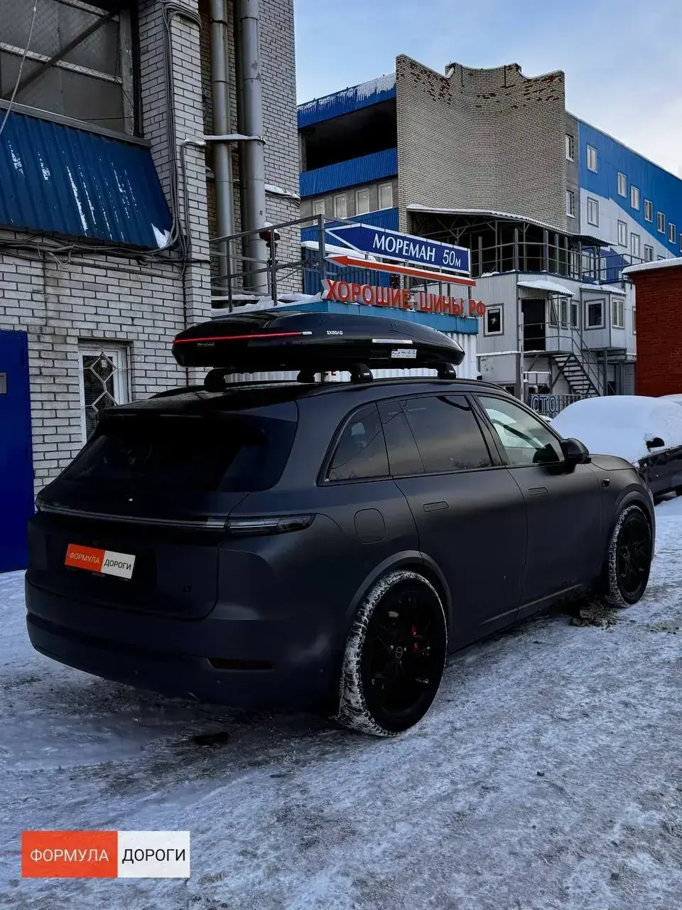 Установка автобокса ENROAD на Lixiang L7 в магазине Формула Дороги