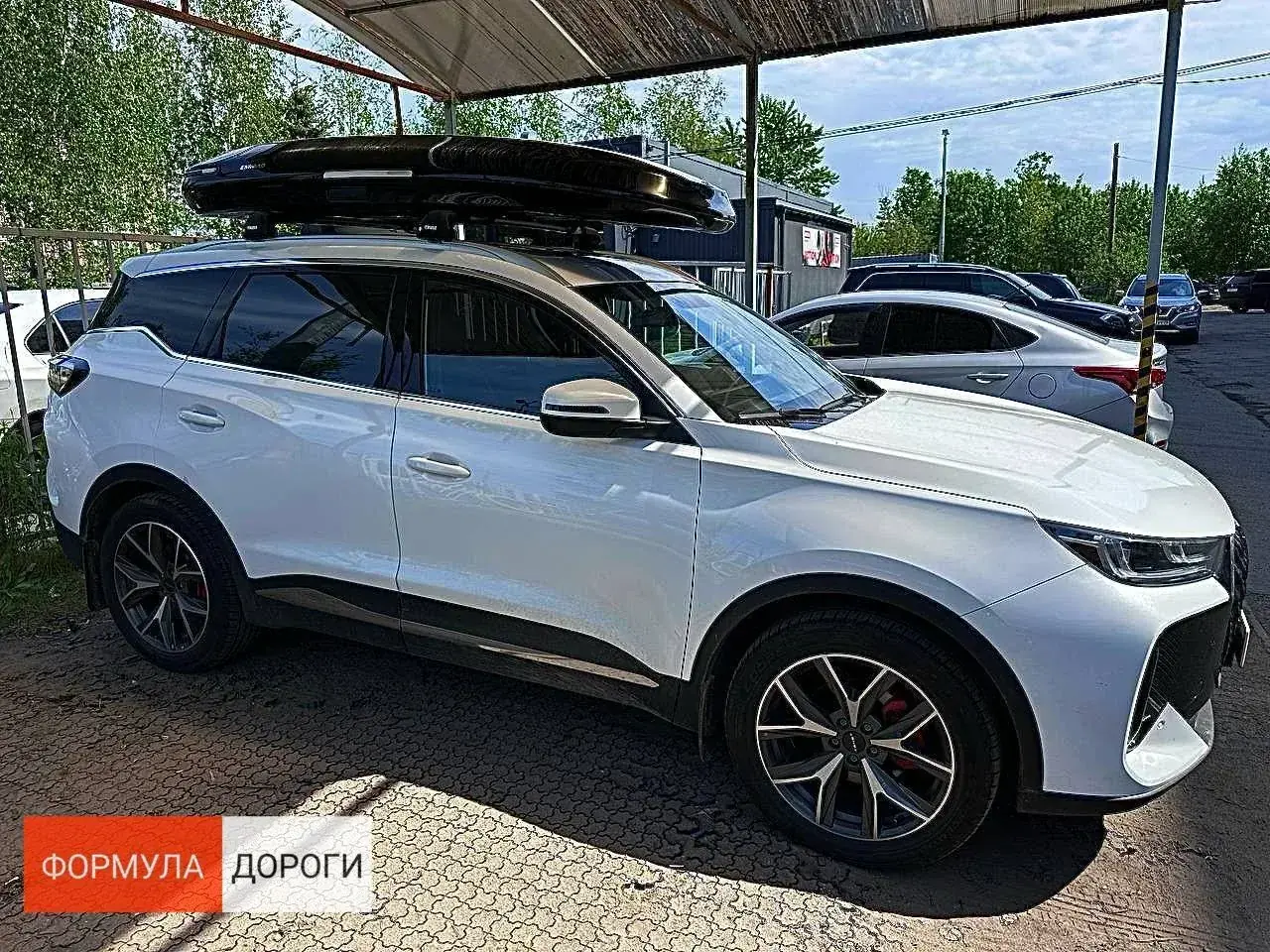 Установка автобокса ENROAD на CheryAuto Tiggo 7L в магазине Формула Дороги