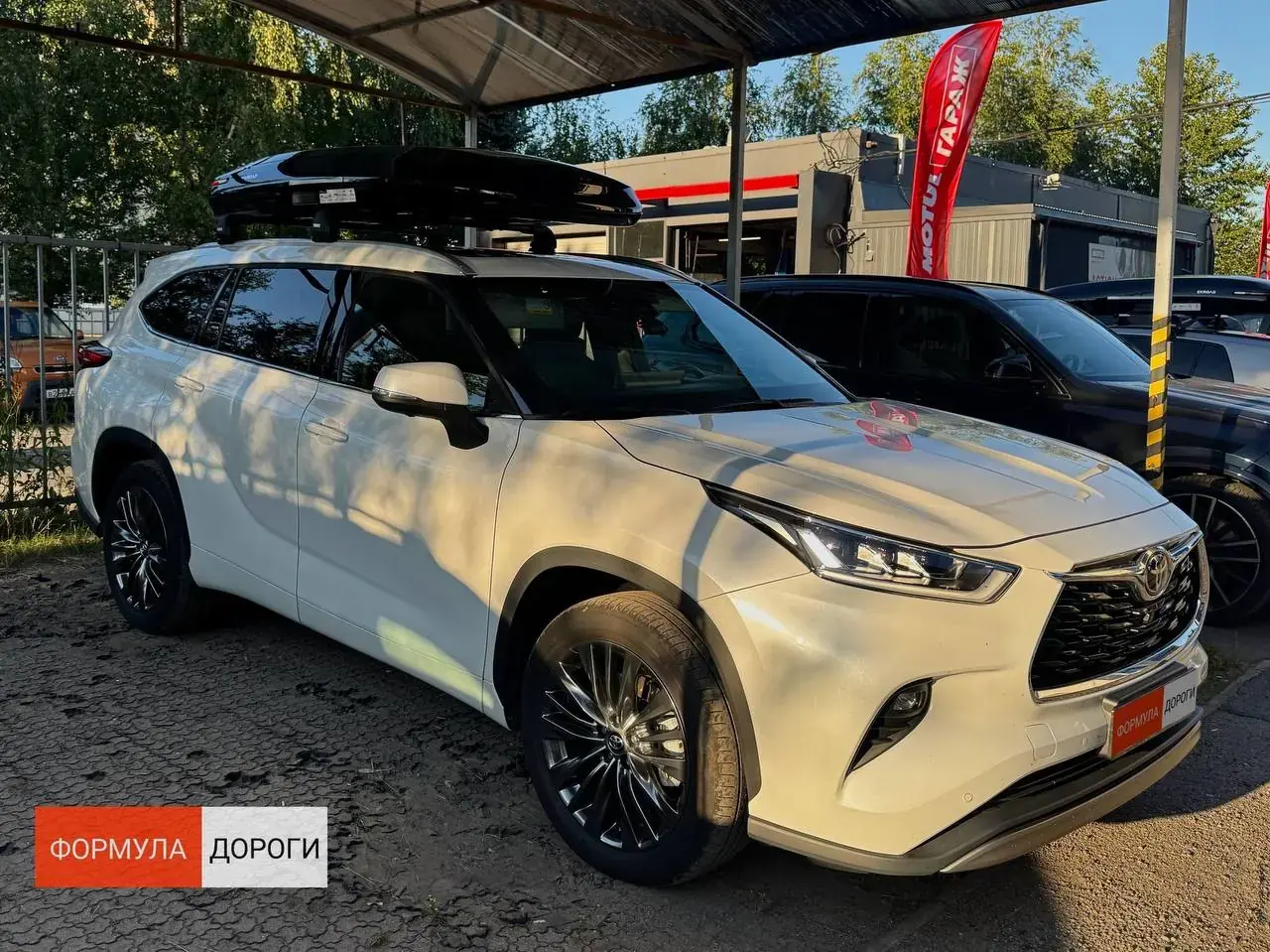Установка автобокса ENROAD на Toyota Highlander в магазине Формула Дороги