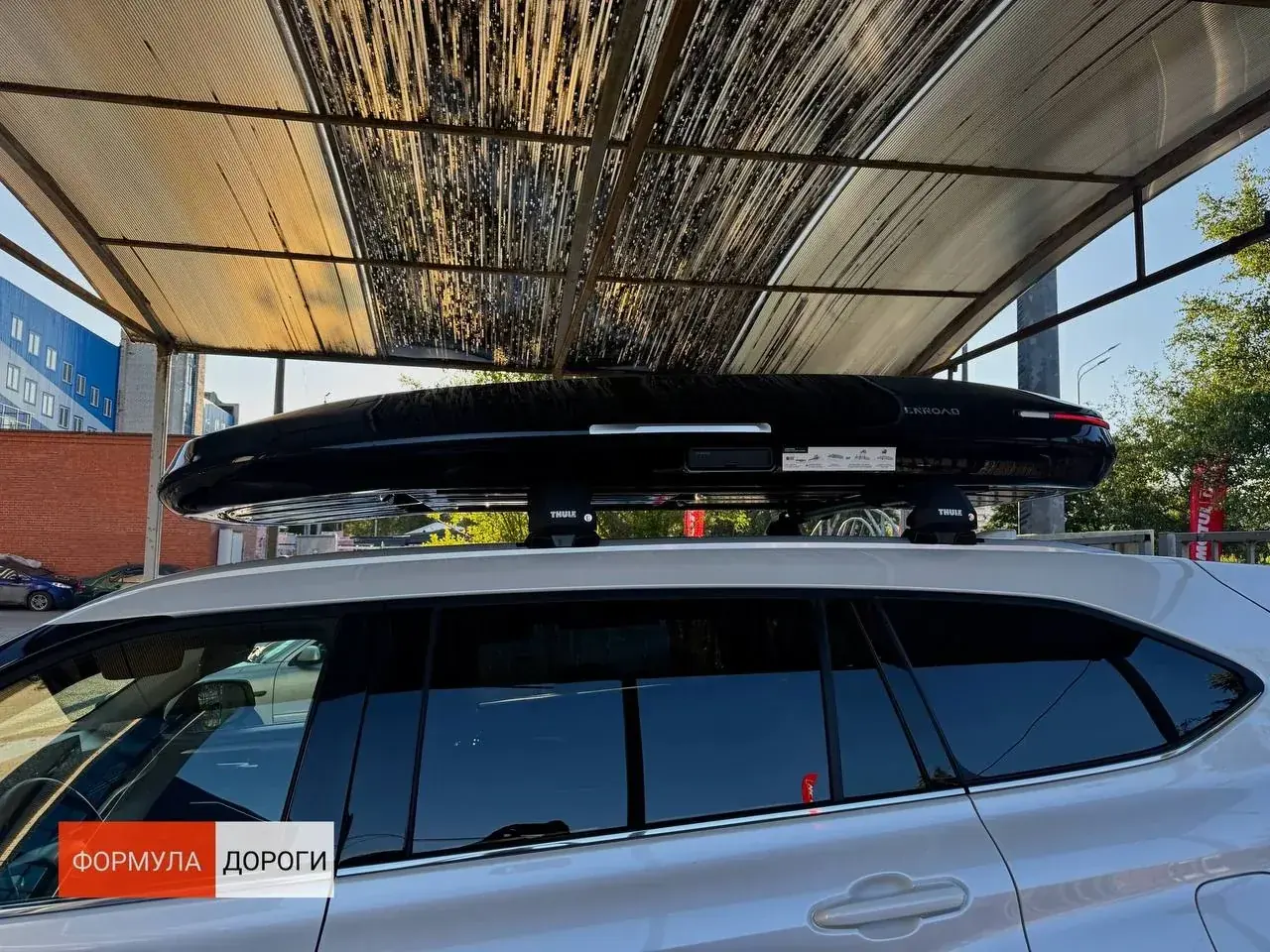 Установка автобокса ENROAD на Toyota Highlander в магазине Формула Дороги