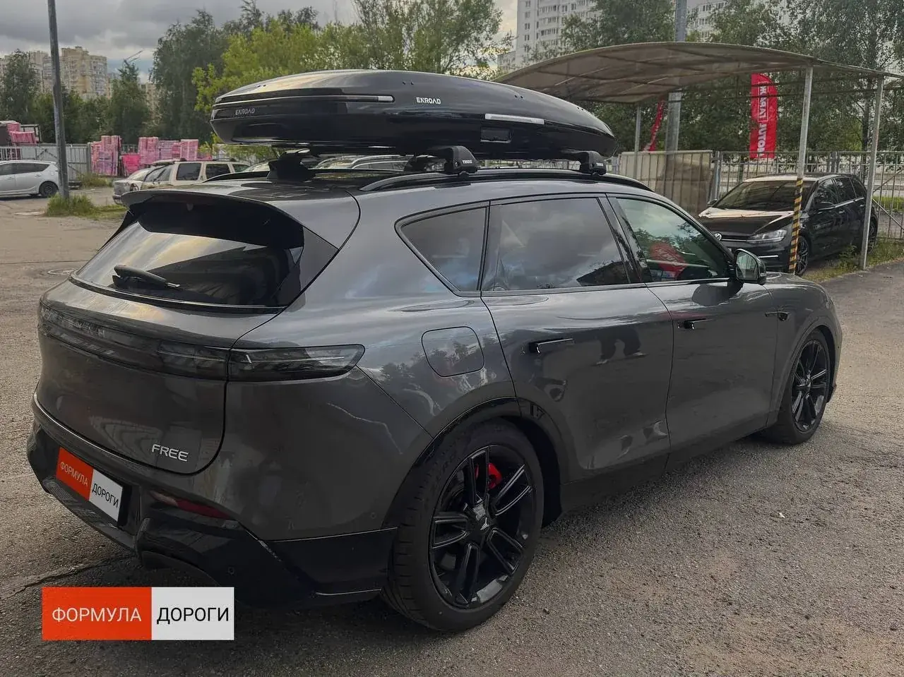 Установка автобокса ENROAD на Voyah FREE в магазине Формула Дороги