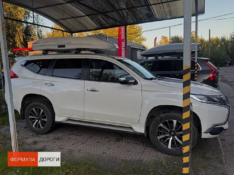 Установка автобокса ENROAD на Mitsubishi Pajero Sport в магазине Формула Дороги